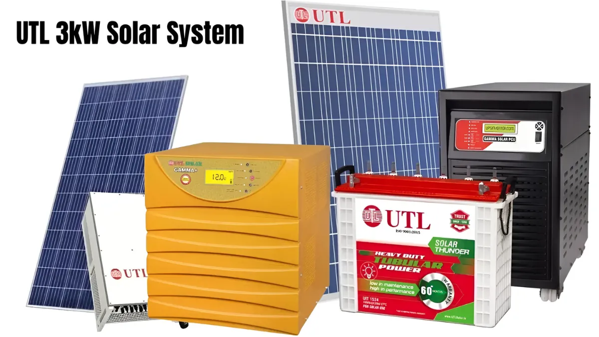 UTL 3kW Solar System